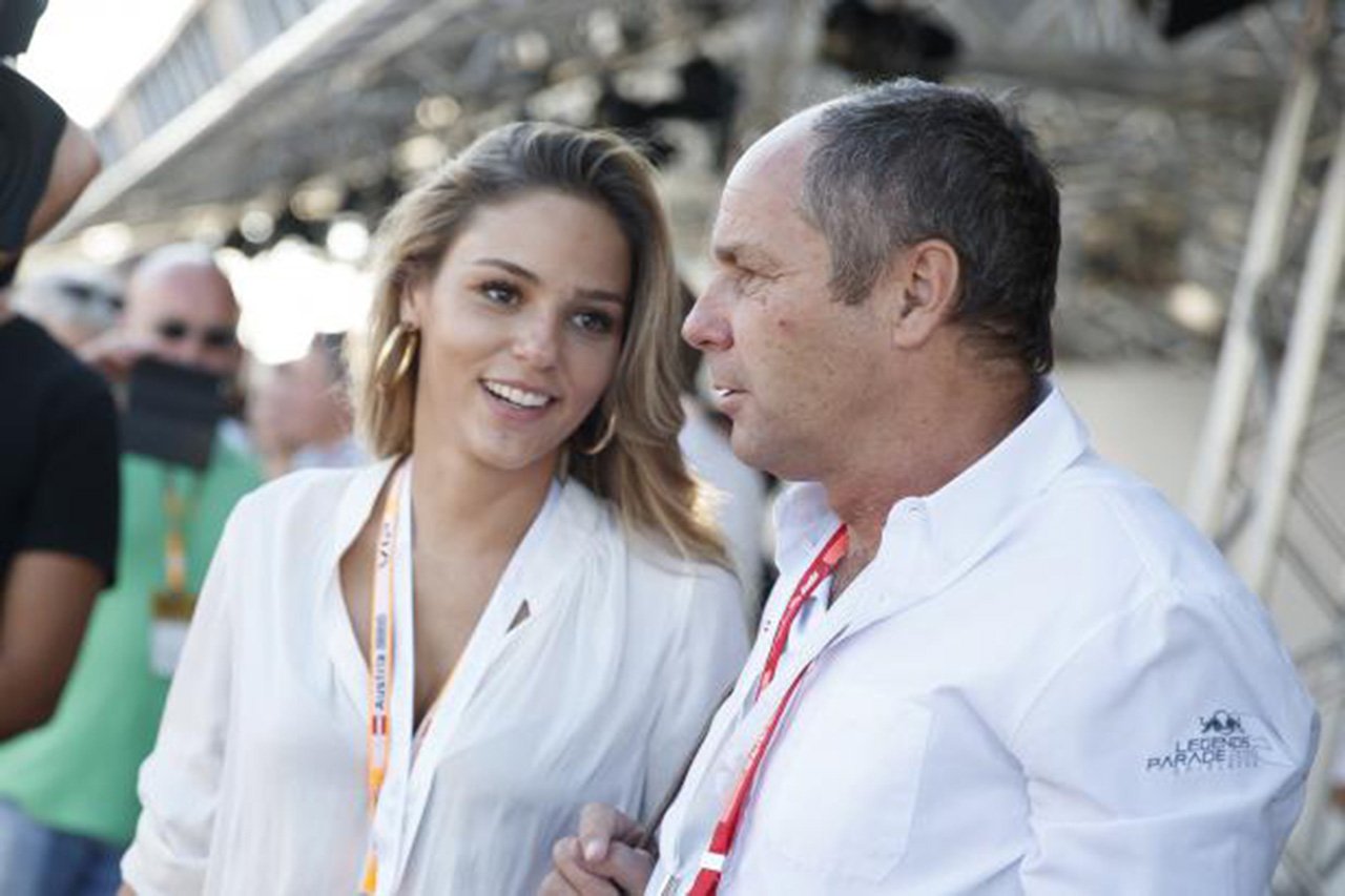 F1 ゲルハルト・ベルガーとハイジ・ベルガー