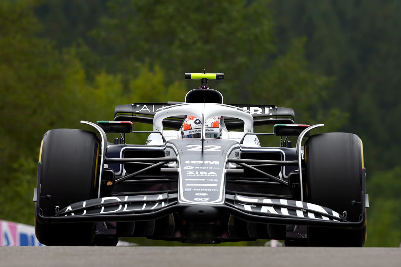 角田裕毅 スクーデリア・アルファタウリ F1 ベルギーグランプリ