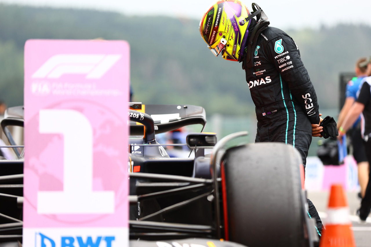 ルイス・ハミルトン メルセデスAMG・ペトロナス・モータースポーツ F1 ベルギーグランプリ