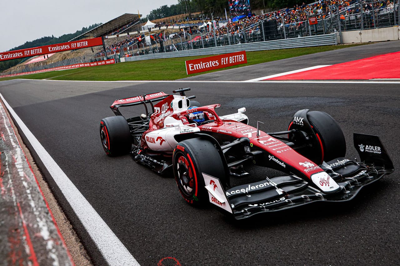 バルテリ・ボッタス アルファロメオ・レーシング F1 ベルギーグランプリ