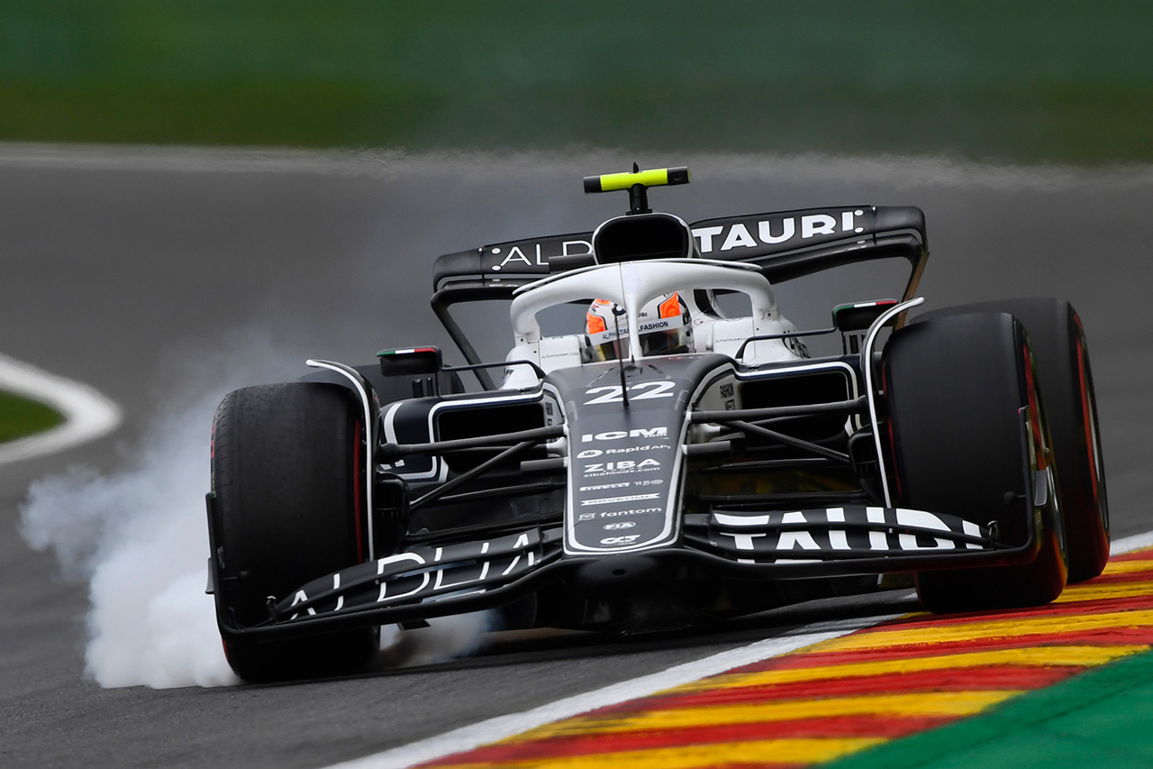 角田裕毅 スクーデリア・アルファタウリ F1 ベルギーグランプリ