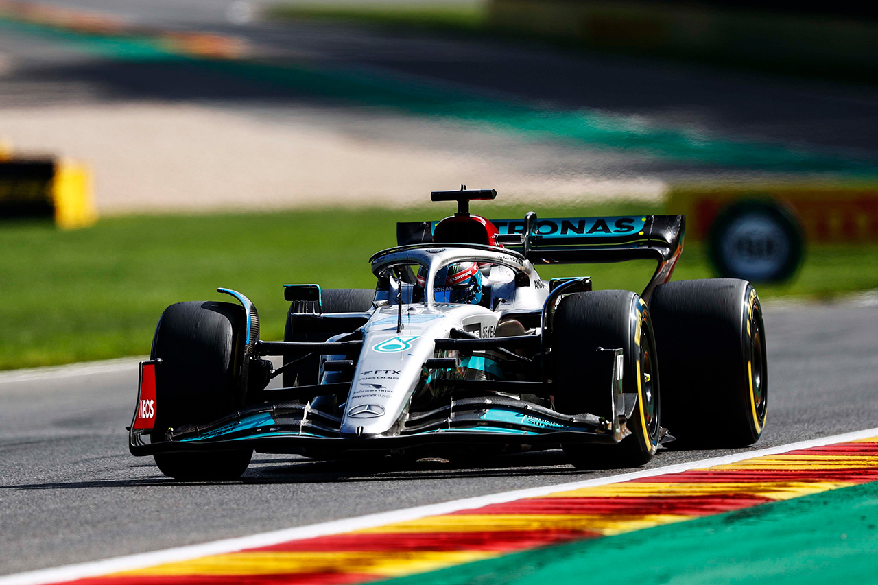 ジョージ・ラッセル メルセデスAMG・ペトロナス・モータースポーツ F1 ベルギーグランプリ