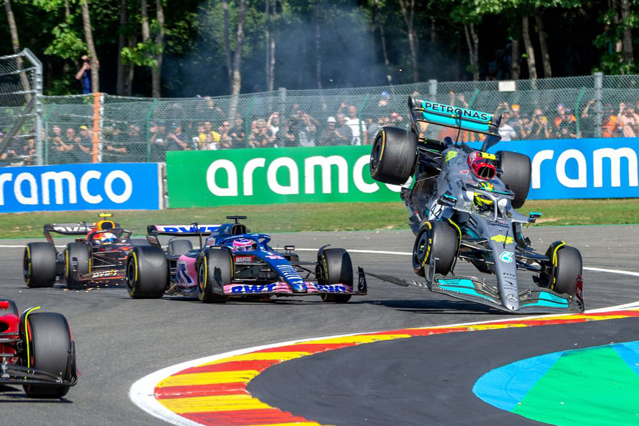 ルイス・ハミルトン メルセデスAMG・ペトロナス・モータースポーツ F1 ベルギーグランプリ