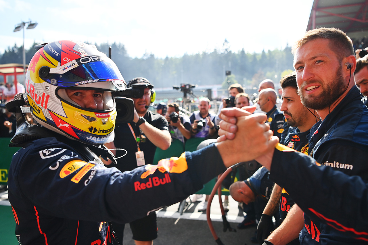 セルジオ・ペレス レッドブル・レーシング F1 ベルギーグランプリ