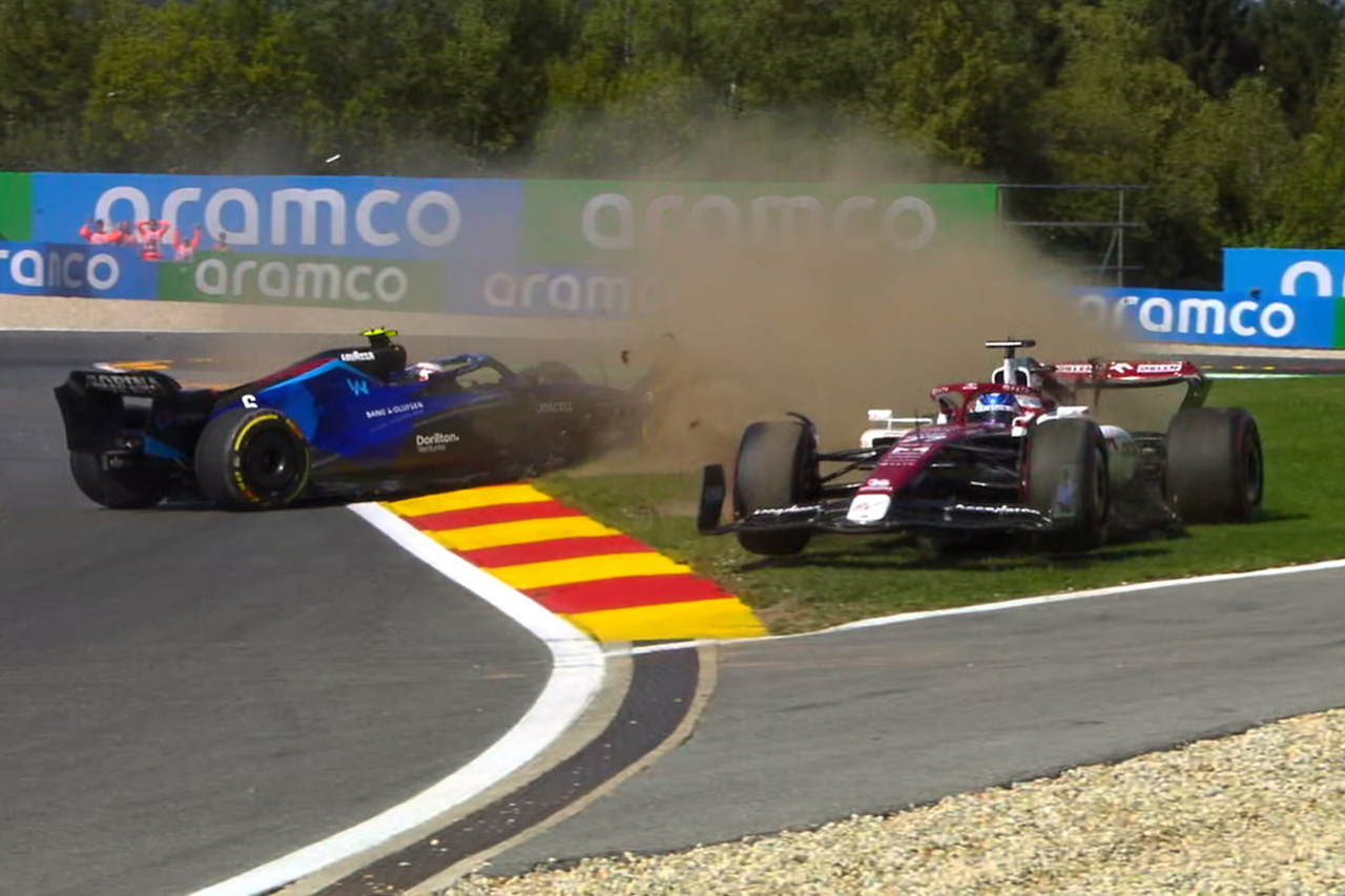 バルテリ・ボッタス アルファロメオ・レーシング F1 ベルギーグランプリ