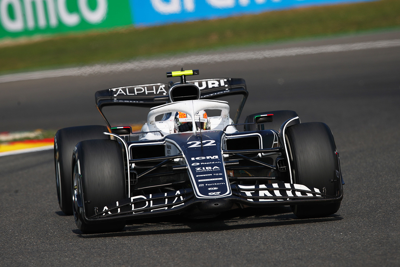 角田裕毅 スクーデリア・アルファタウリ F1 ベルギーグランプリ