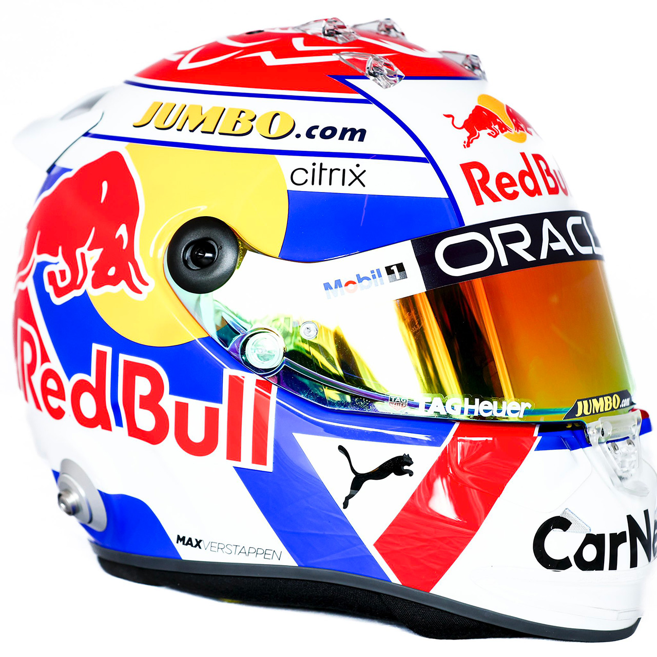 マックス・フェルスタッペン 2022年 F1 オランダグランプリ ヘルメット