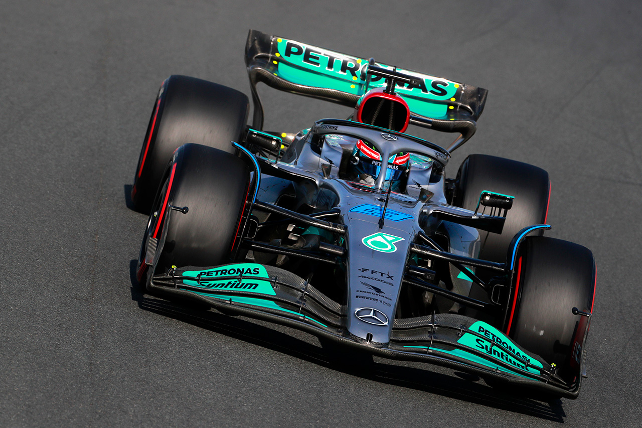 ジョージ・ラッセル メルセデスAMG・ペトロナス・モータースポーツ F1 オランダグランプリ