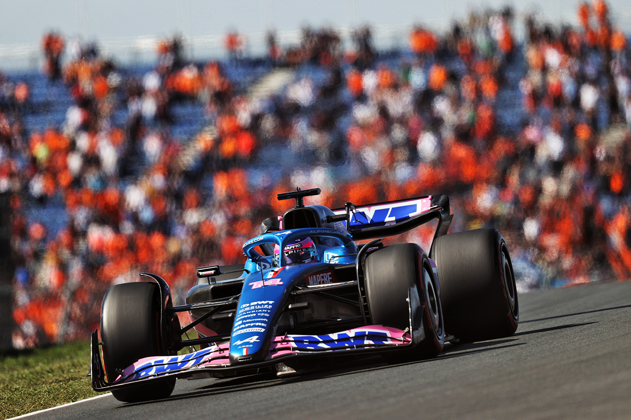 フェルナンド・アロンソ アルピーヌF1チーム オランダグランプリ