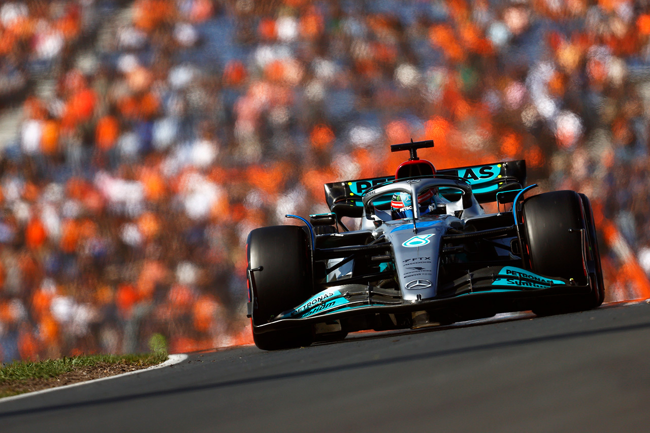 ジョージ・ラッセル メルセデスAMG・ペトロナス・モータースポーツ F1 オランダグランプリ