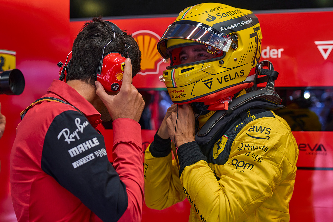 シャルル・ルクレール スクーデリア・フェラーリ F1 イタリアグランプリ