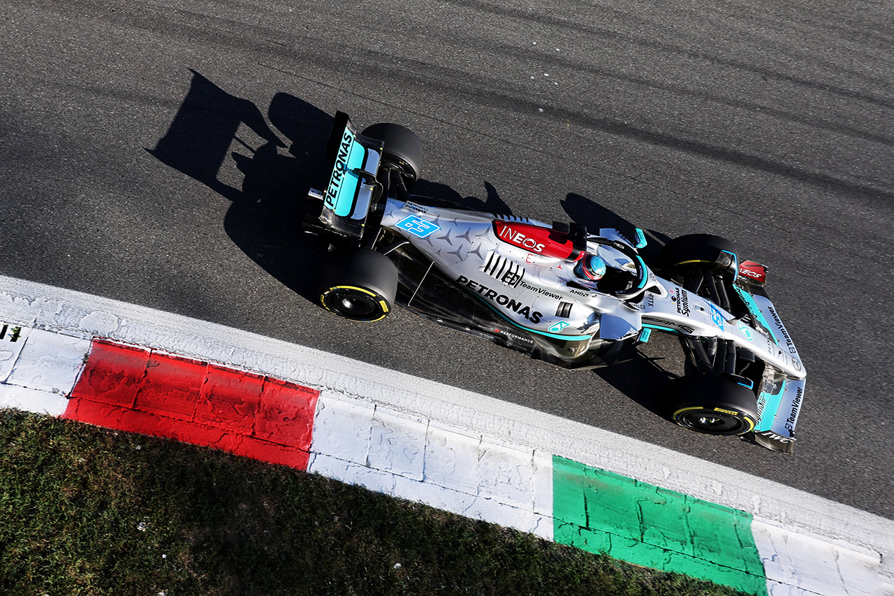 ジョージ・ラッセル メルセデスAMG・ペトロナス・モータースポーツ F1 イタリアグランプリ