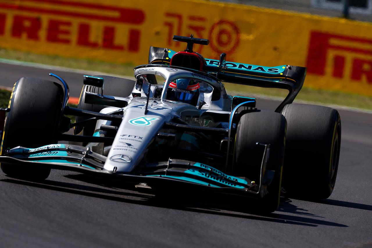 ジョージ・ラッセル メルセデスAMG・ペトロナス・モータースポーツ F1 イタリアグランプリ