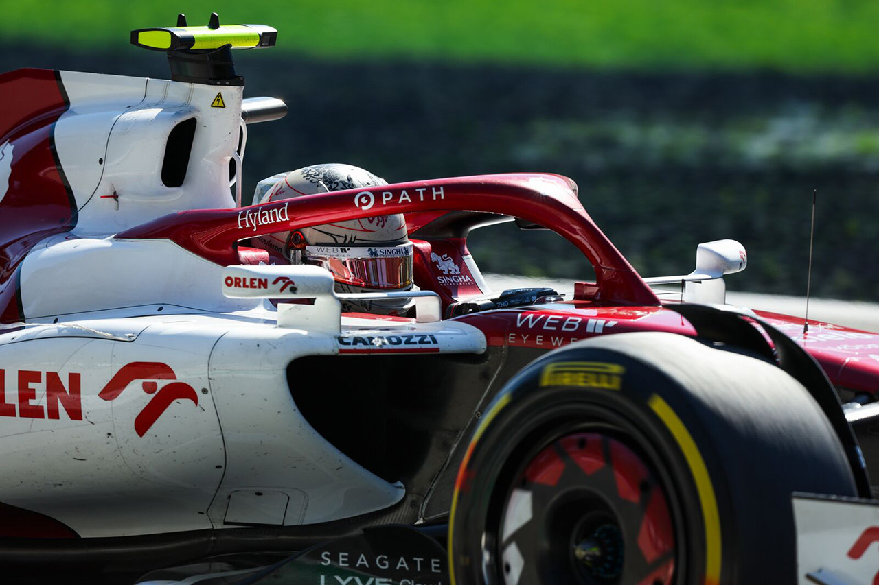 周冠宇 アルファロメオ・レーシング F1 イタリアグランプリ