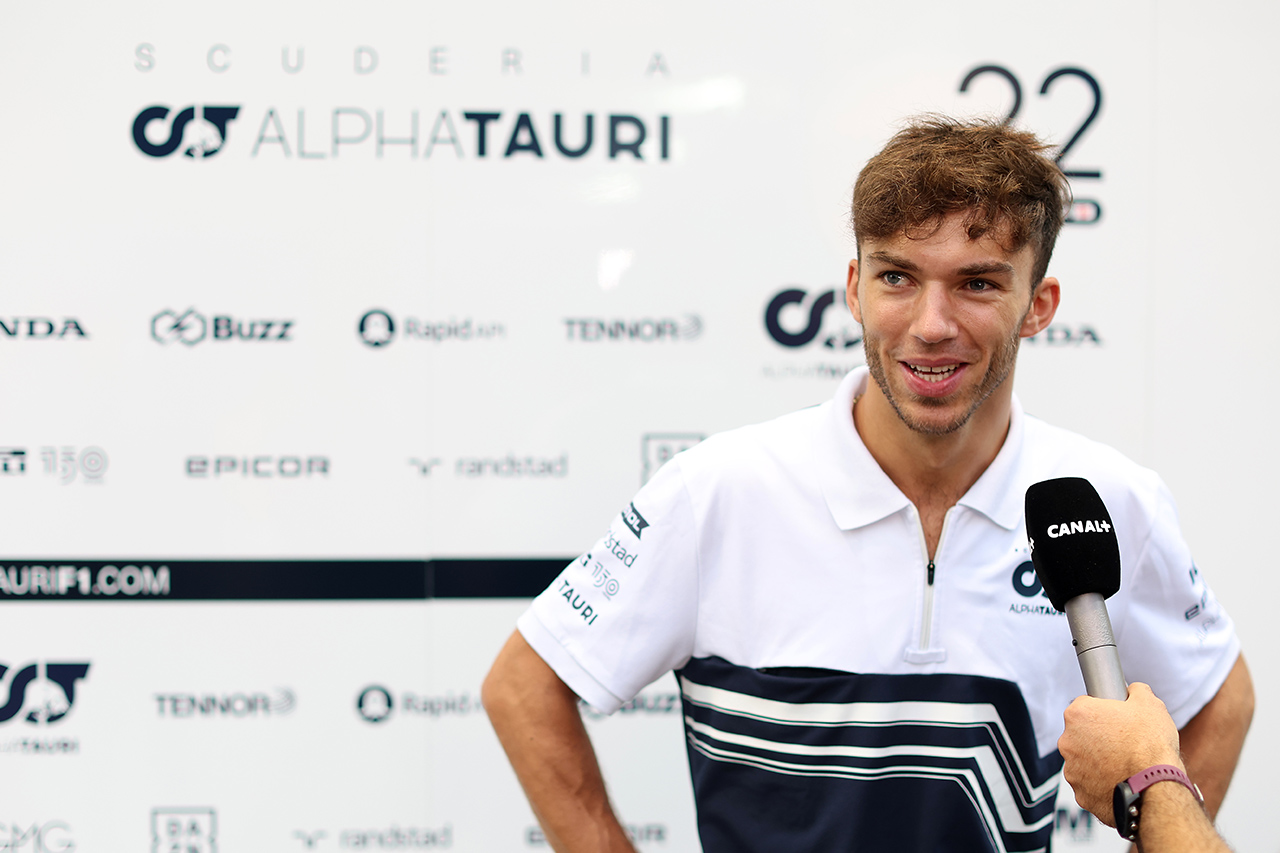 ピエール・ガスリー スクーデリア・アルファタウリ F1 シンガポールグランプリ