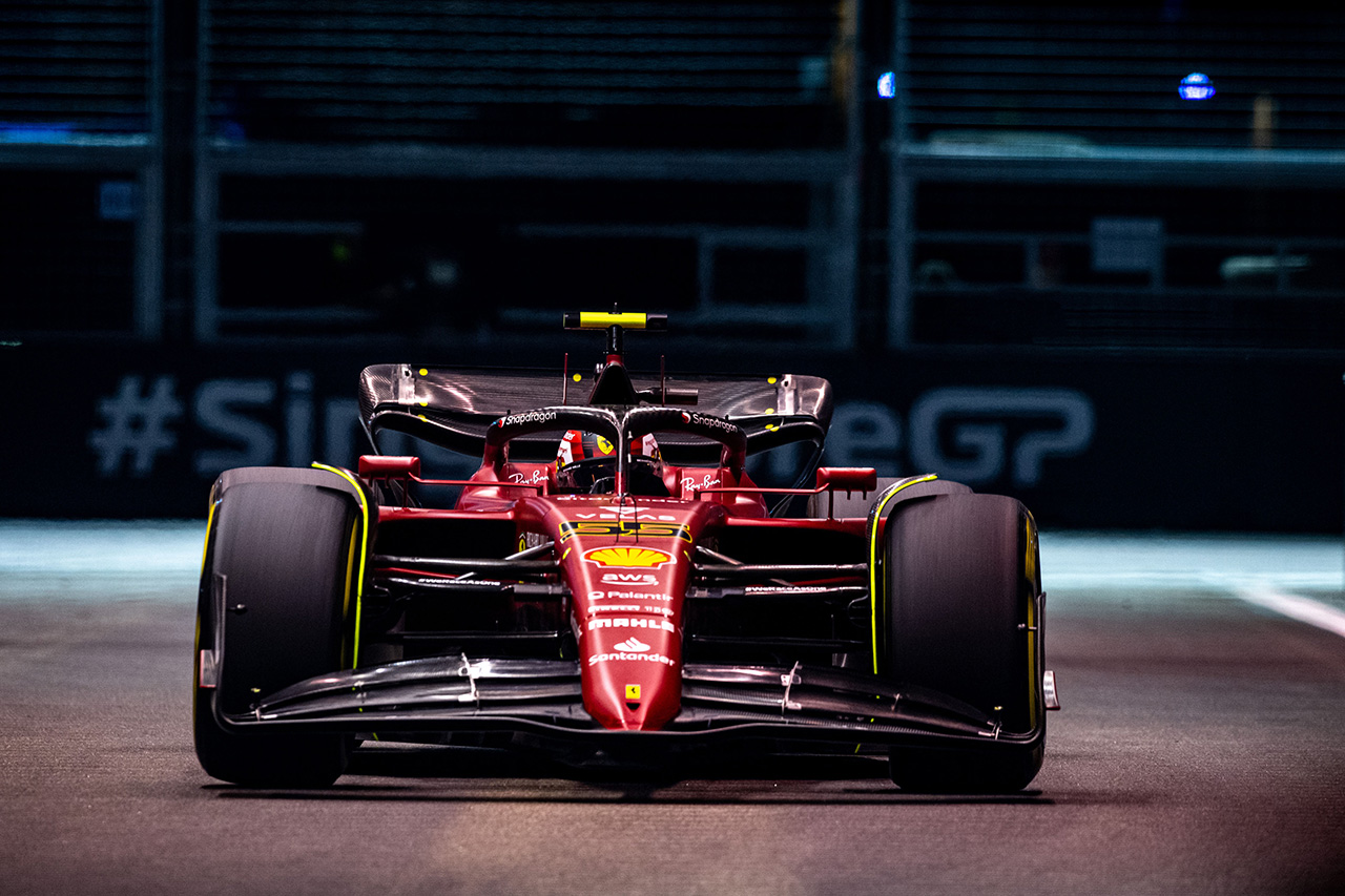 カルロス・サインツJr. スクーデリア・フェラーリ F1 シンガポールグランプリ