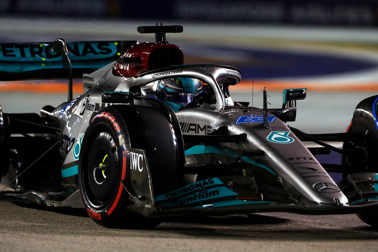 ジョージ・ラッセル メルセデスAMG・ペトロナス・モータースポーツ F1 シンガポールグランプリ