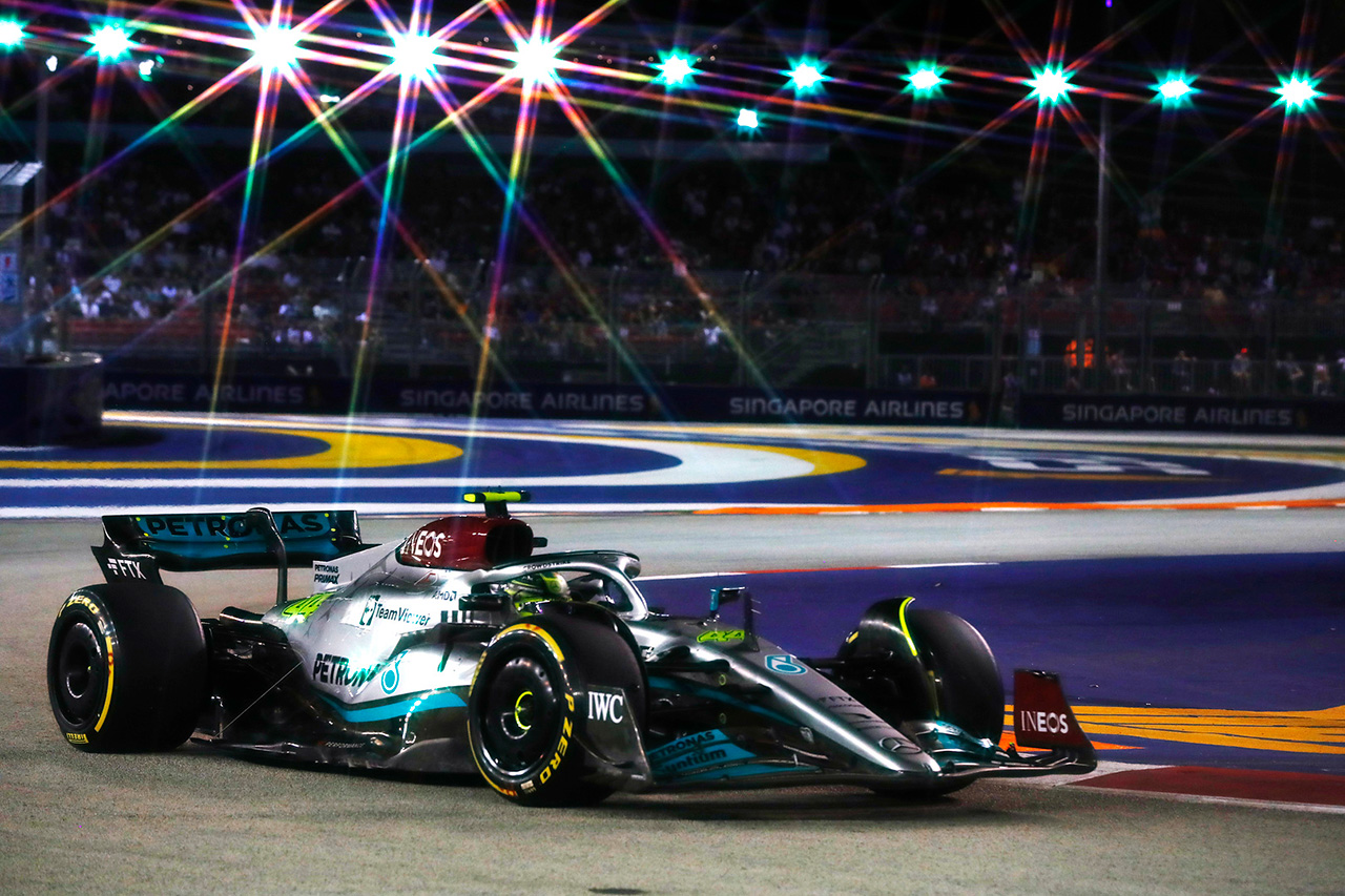 ルイス・ハミルトン メルセデスAMG・ペトロナス・モータースポーツ F1 シンガポールグランプリ