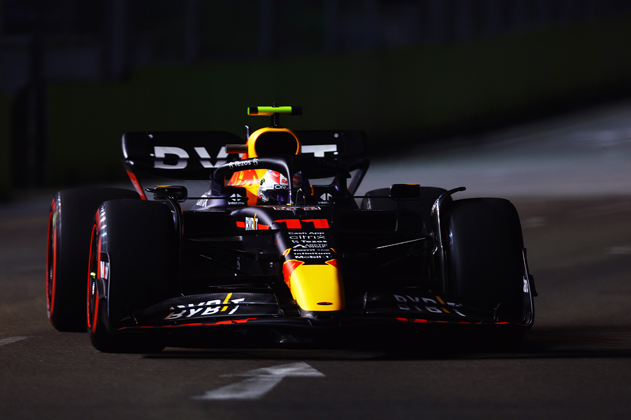 セルジオ・ペレス レッドブル・レーシング F1 シンガポールグランプリ