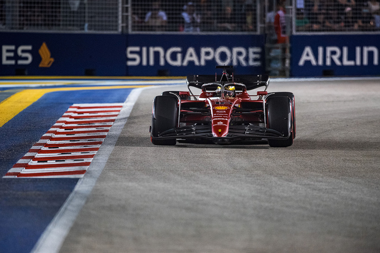 シャルル・ルクレール スクーデリア・フェラーリ F1 シンガポールグランプリ