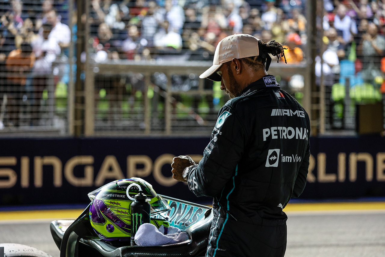 ルイス・ハミルトン メルセデスAMG・ペトロナス・モータースポーツ F1 シンガポールグランプリ