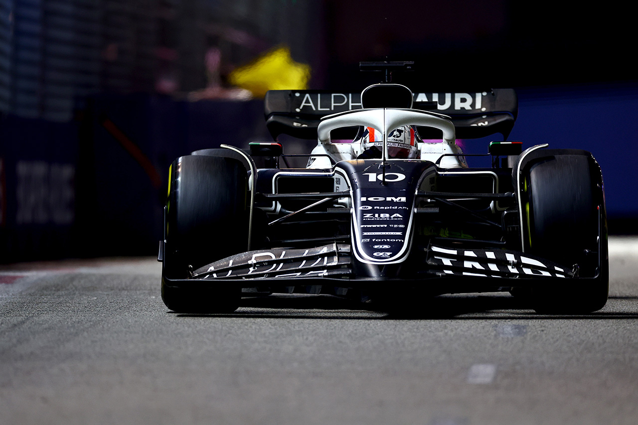 ピエール・ガスリー スクーデリア・アルファタウリ F1 シンガポールグランプリ