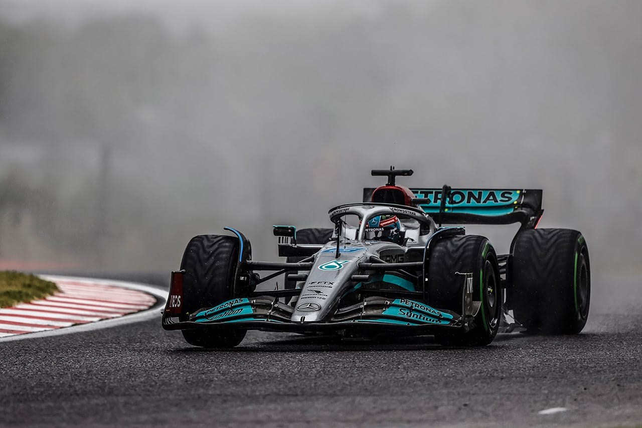 ジョージ・ラッセル メルセデスAMG・ペトロナス・モータースポーツ F1 日本グランプリ