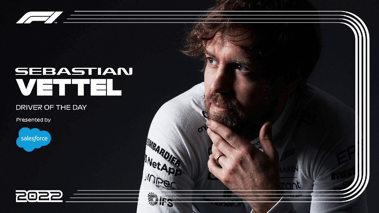 セバスチャン・ベッテル F1日本グランプリ ドライバー・オブ・ザ・デイ