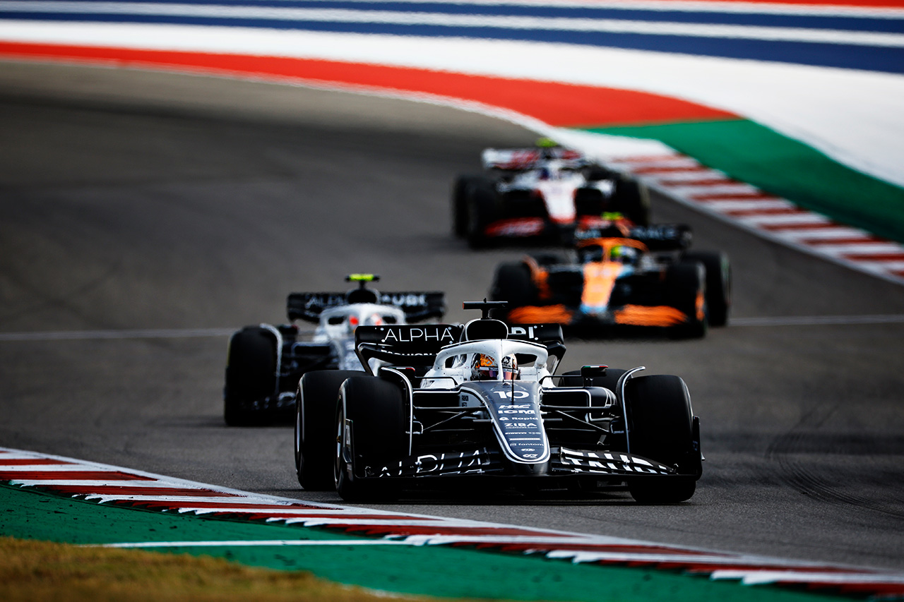 ピエール・ガスリー スクーデリア・アルファタウリ F1 アメリカGP