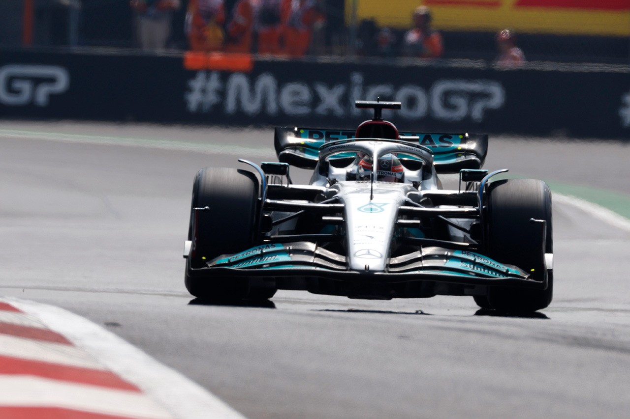 ジョージ・ラッセル メルセデスAMG・ペトロナス・モータースポーツ F1 メキシコグランプリ