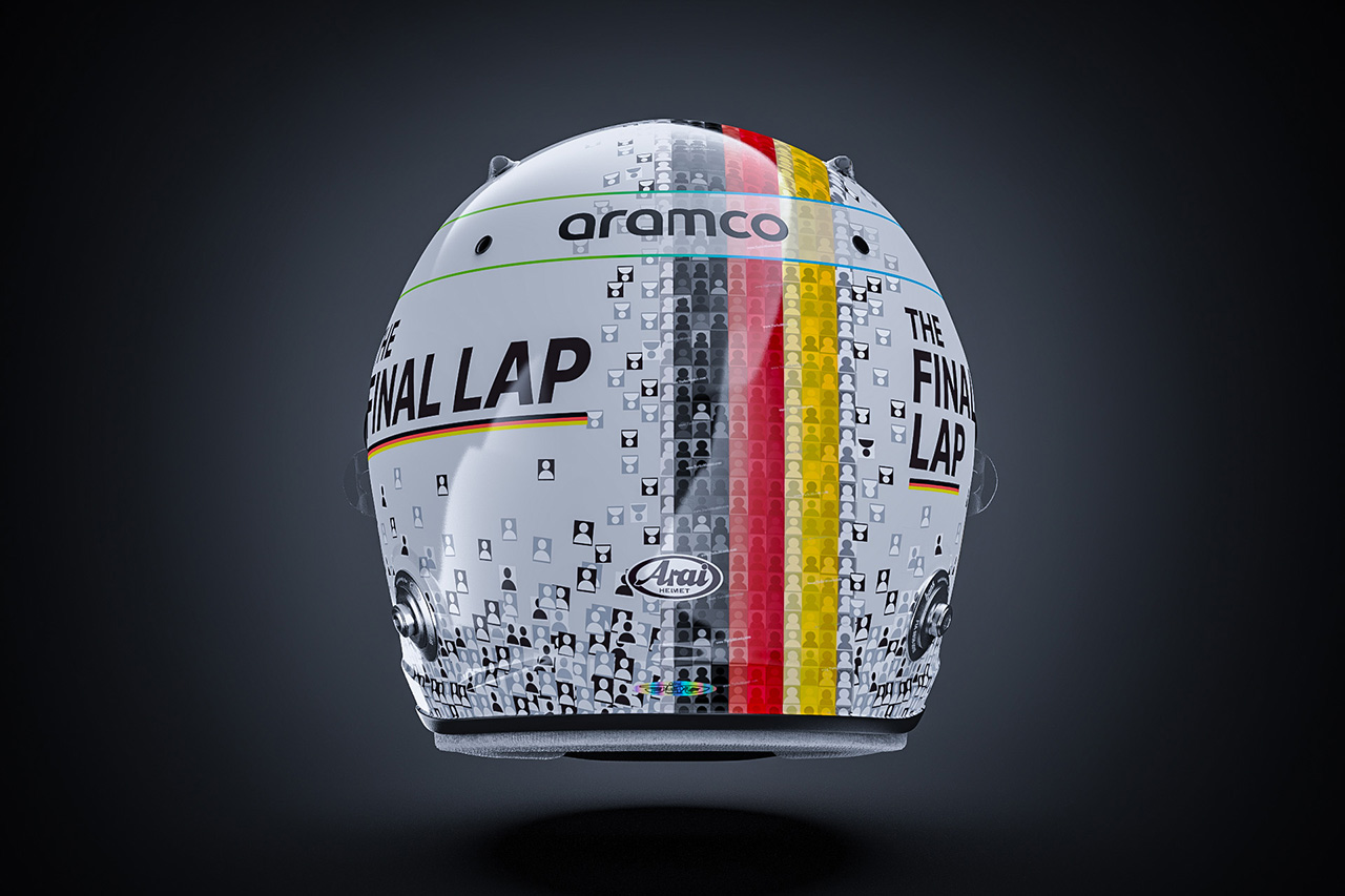 セバスチャン・ベッテル F1引退ヘルメット