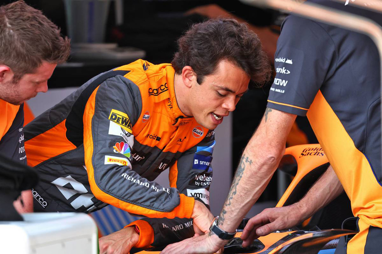ニック・デ・フリース マクラーレン F1ブラジルGP