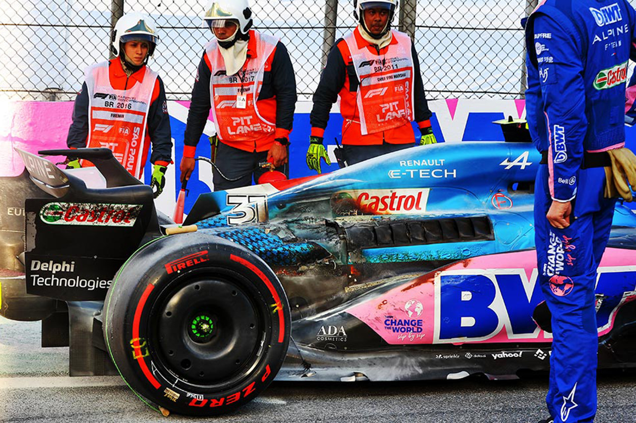 エステバン・オコン(アルピーヌF1チーム) F1ブラジルGP
