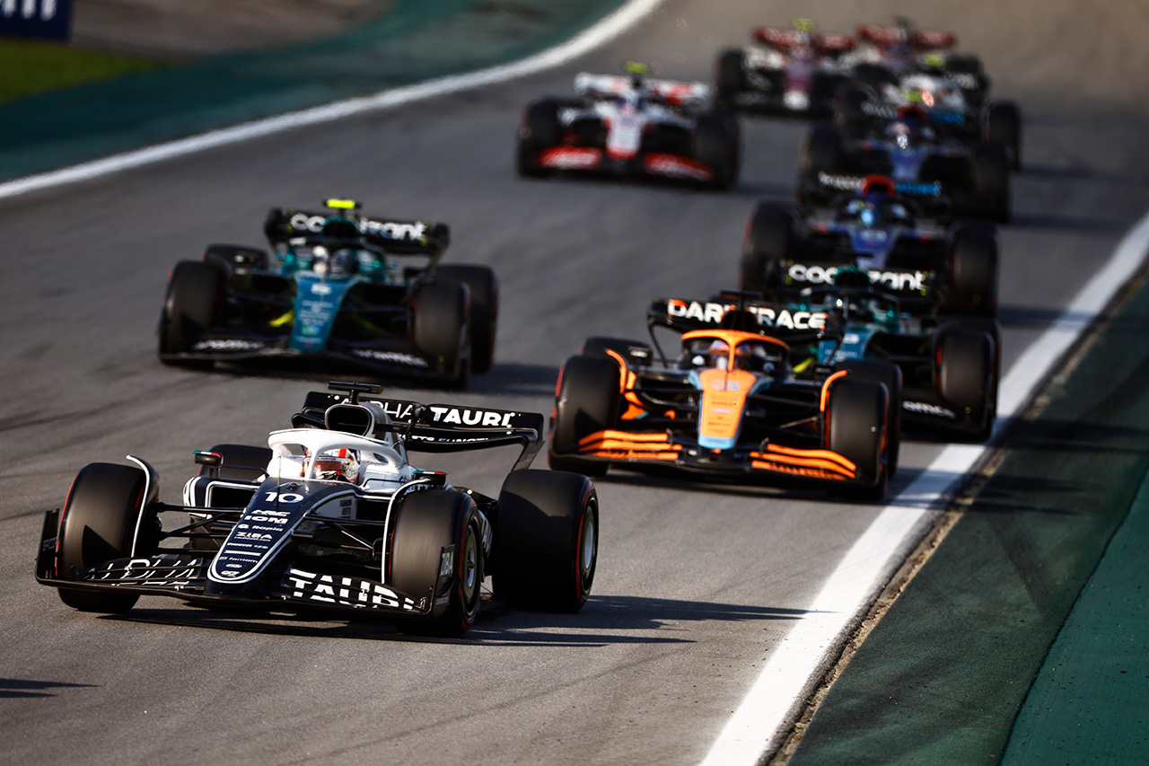 ピエール・ガスリー スクーデリア・アルファタウリ F1 ブラジルグランプリ