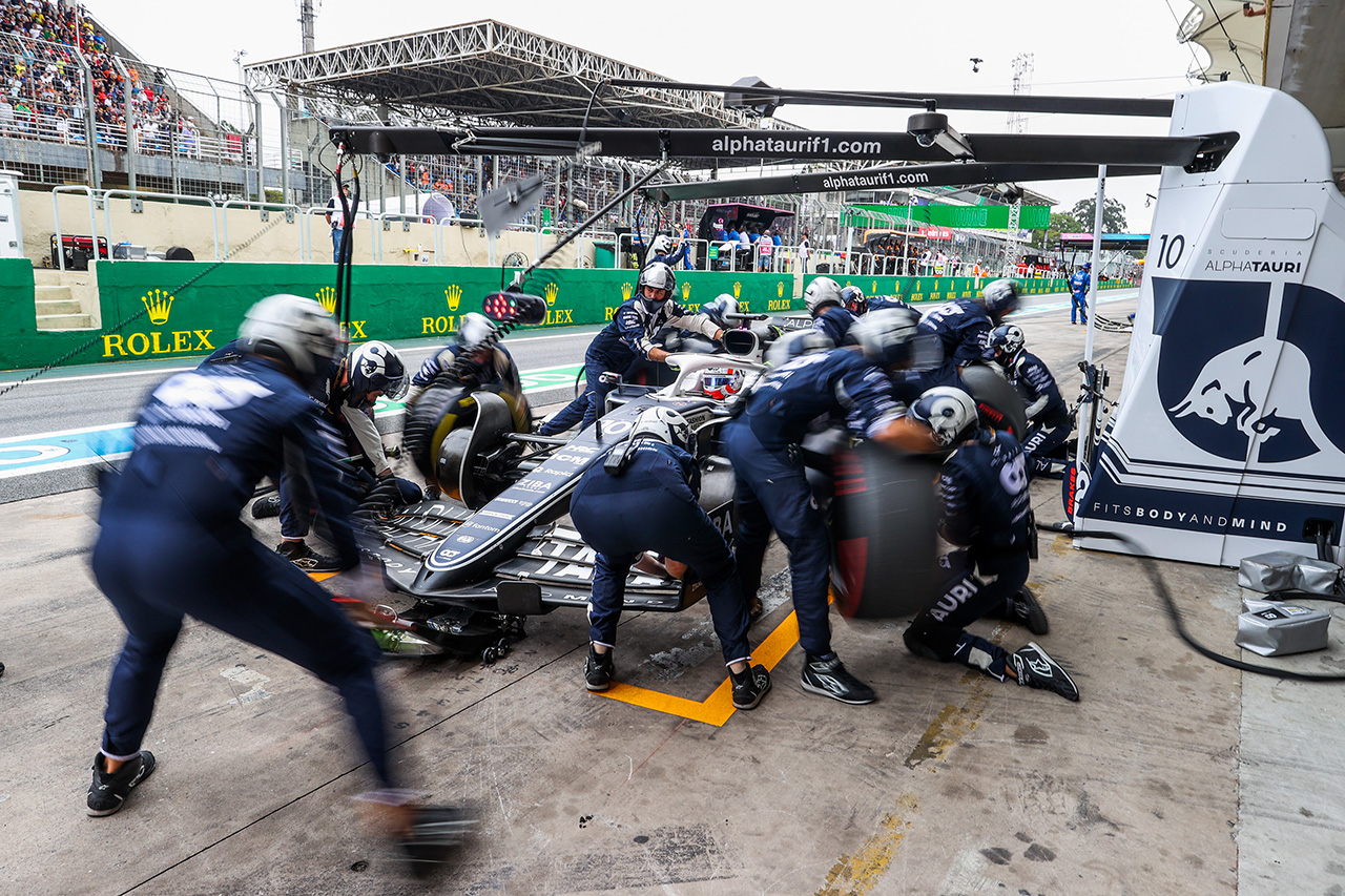 ピエール・ガスリー スクーデリア・アルファタウリ F1 ブラジルグランプリ