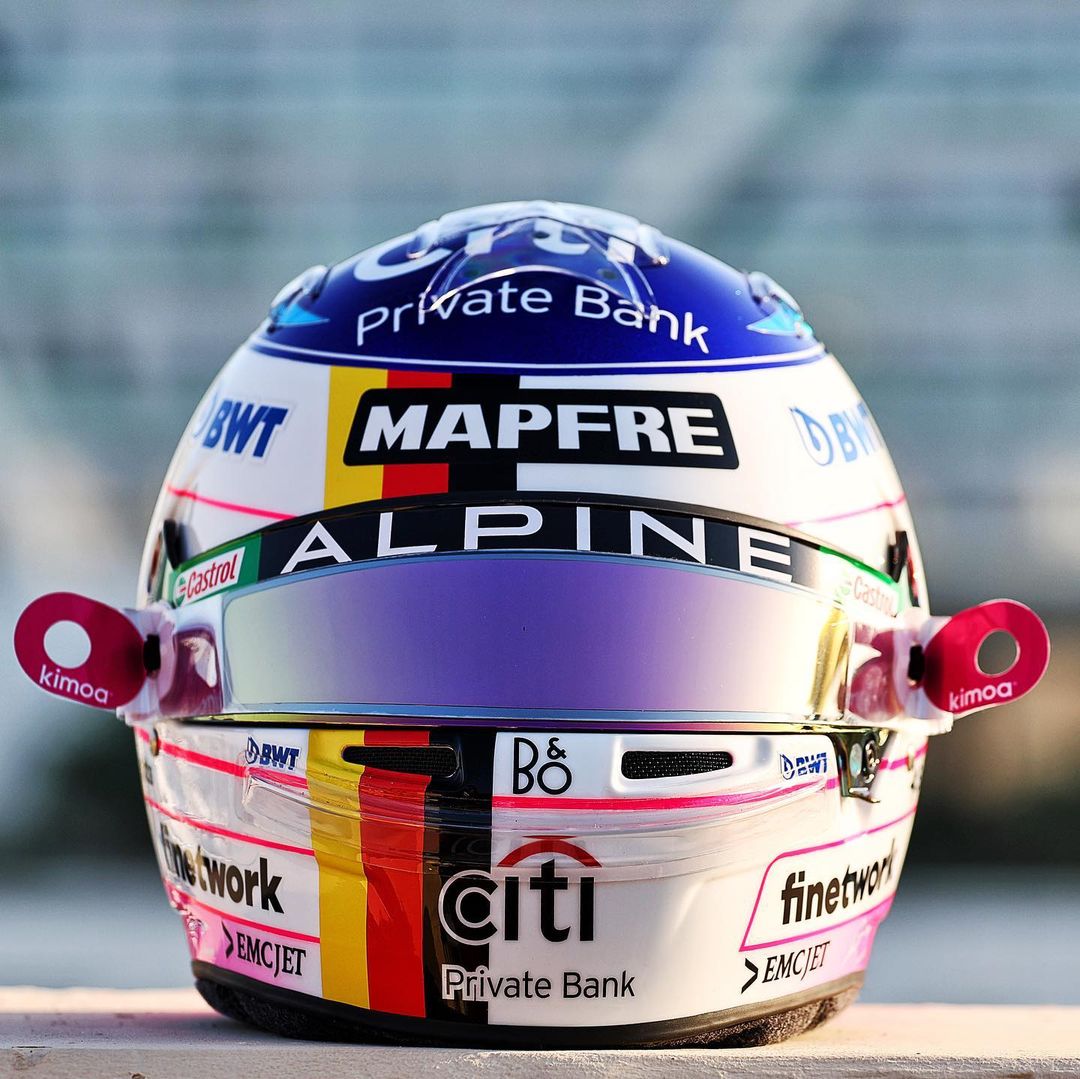 フェルナンド・アロンソ 2022年 F1アブダビGP ヘルメット