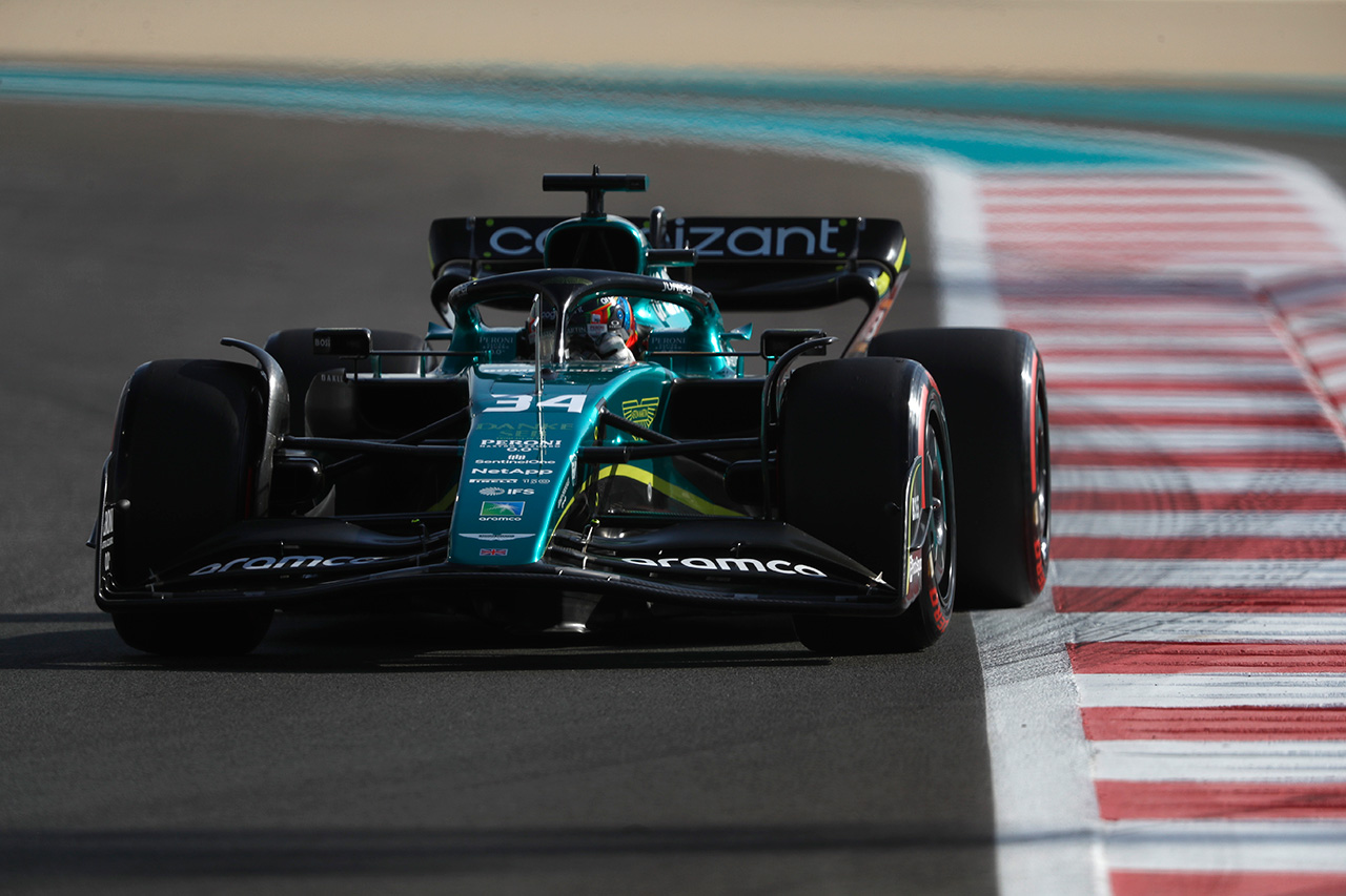フェリペ・ドルゴビッチ アストンマーティン F1 アブダビグランプリ