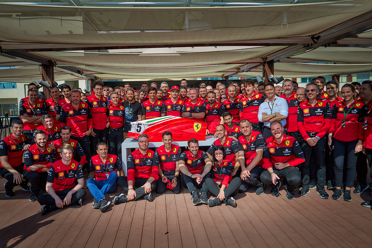 フェラーリ セバスチャン・ベッテル 2022 F1 アブダビGP Scuderia Ferrari 2022 F1 Abu Dhabi Grand Prix