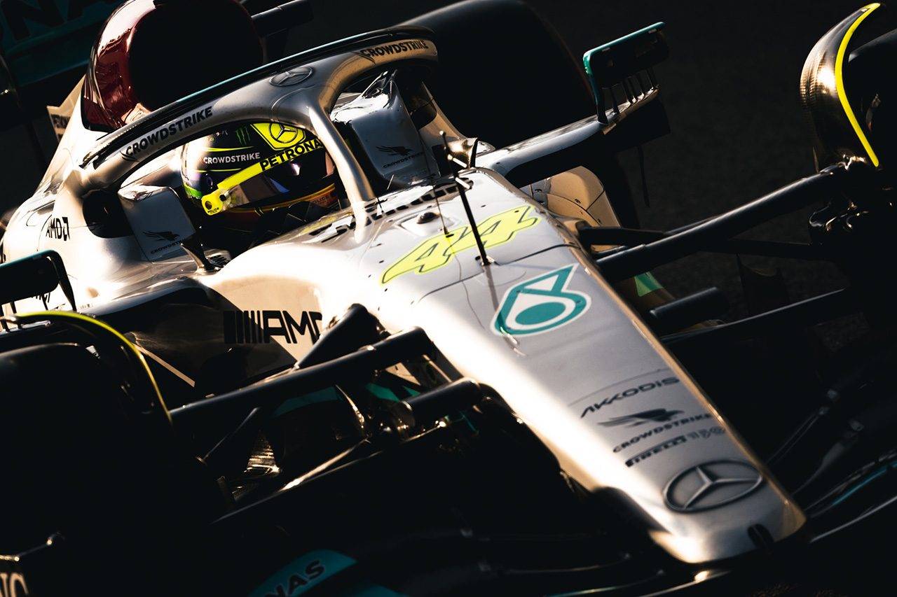 ルイス・ハミルトン メルセデスAMG・ペトロナス・モータースポーツ F1 アブダビグランプリ