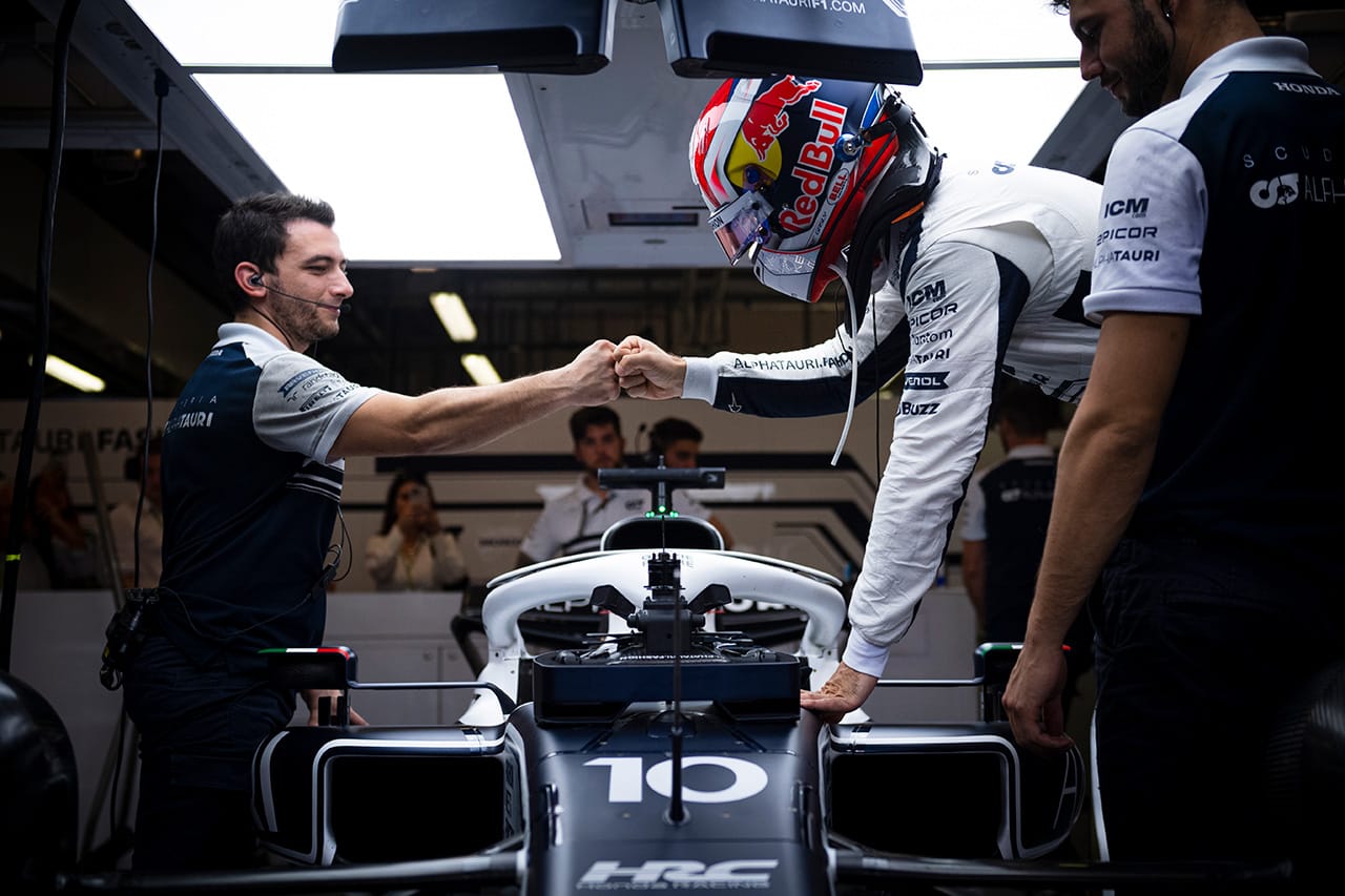 ピエール・ガスリー スクーデリア・アルファタウリ F1 アブダビグランプリ