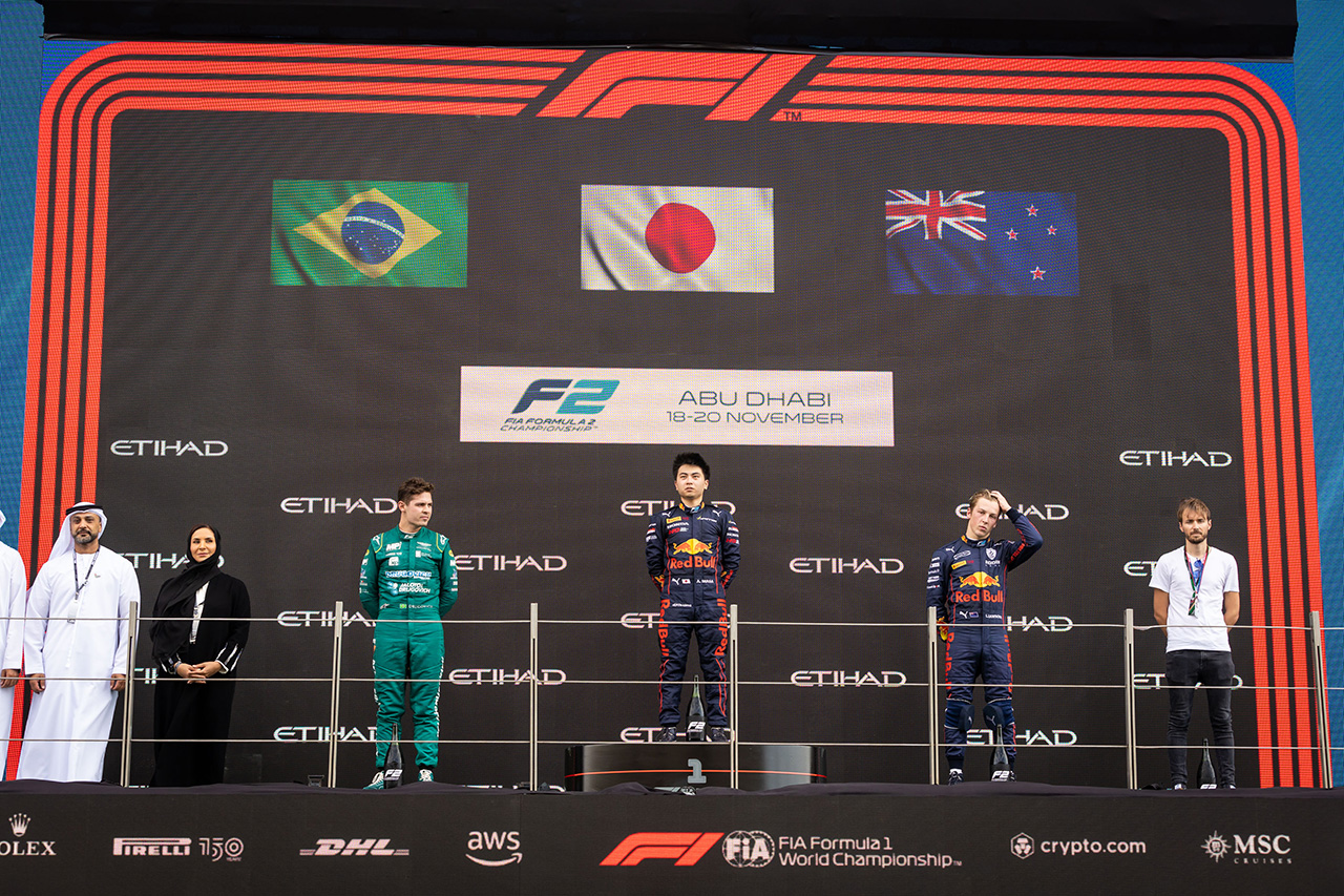 岩佐歩夢 FIA-F2