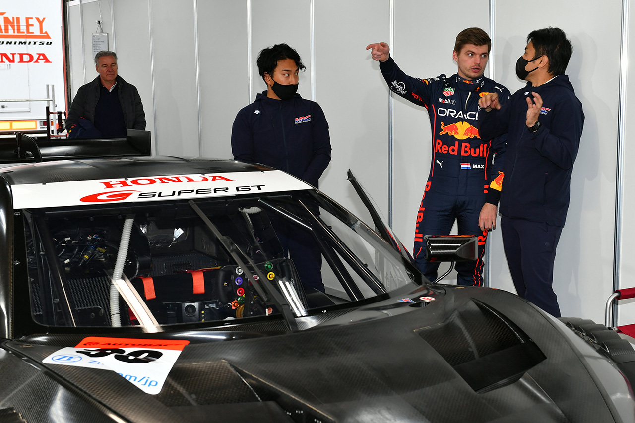 Max Verstappen Honda SUPER GT NSX-GT