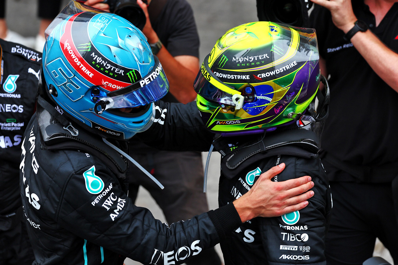 ジョージ・ラッセル ルイス・ハミルトン F1 メルセデスAMG・ペトロナス・モータースポーツ