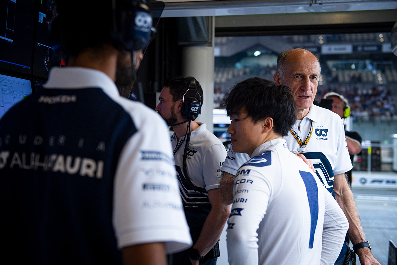 角田裕毅 F1 スクーデリア・アルファタウリ
