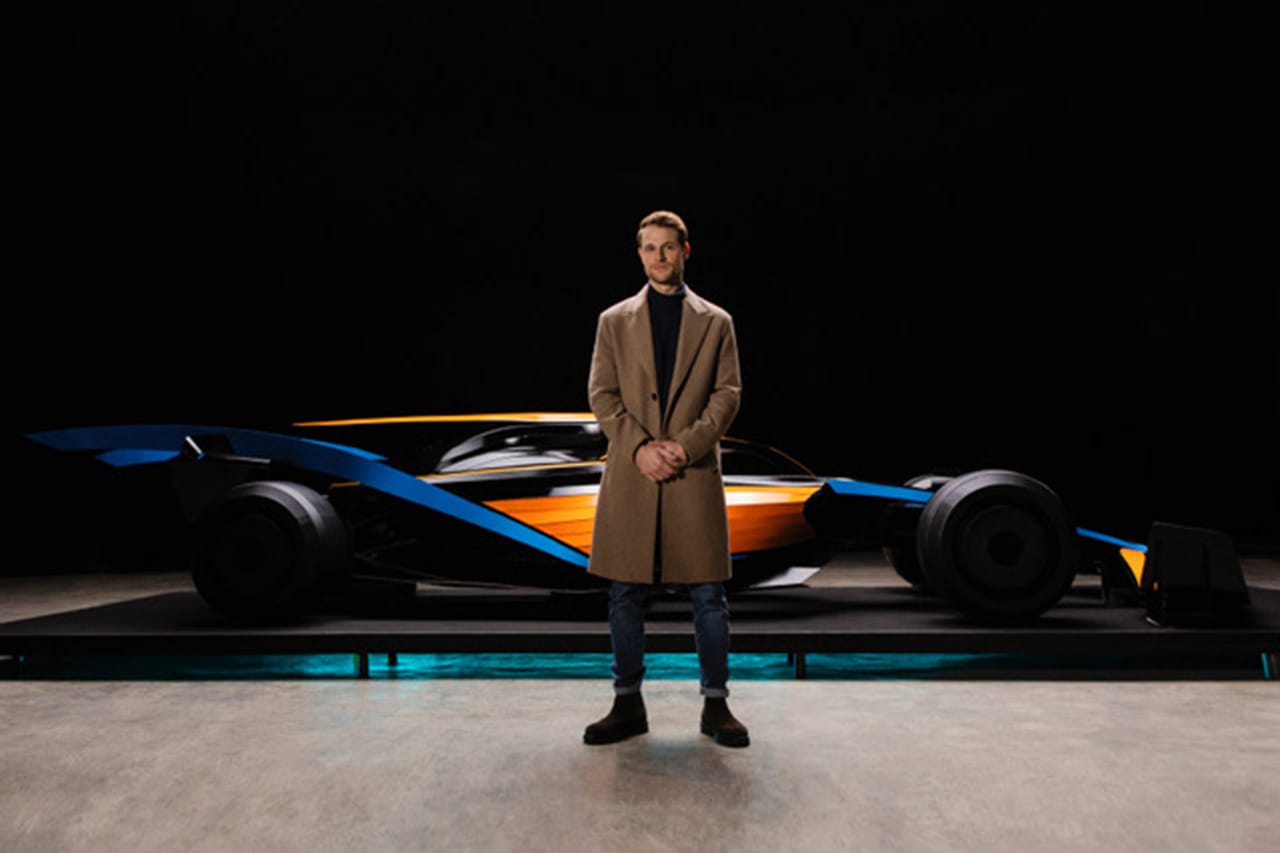 マクラーレン F1マシン ペーパークラフト