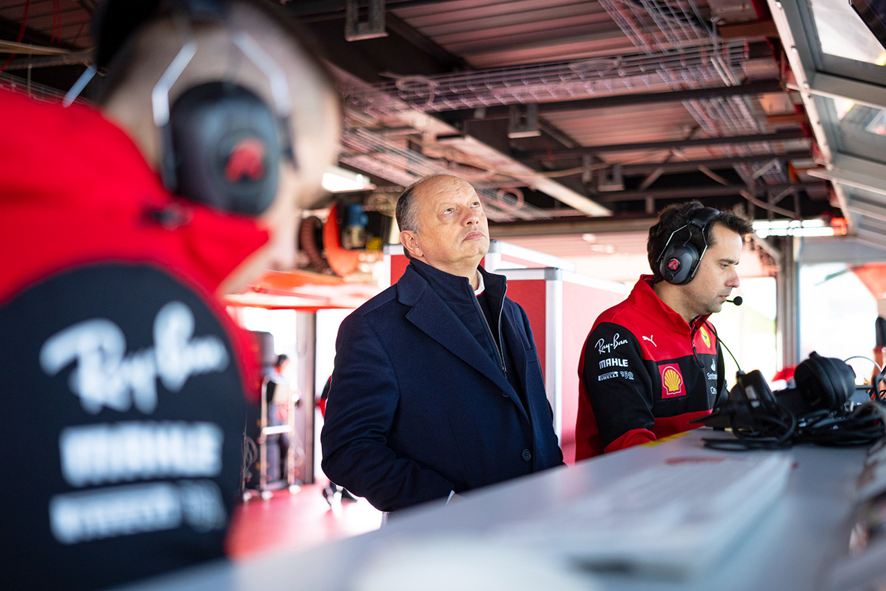 フレデリック・バスール スクーデリア・フェラーリ F1チーム代表