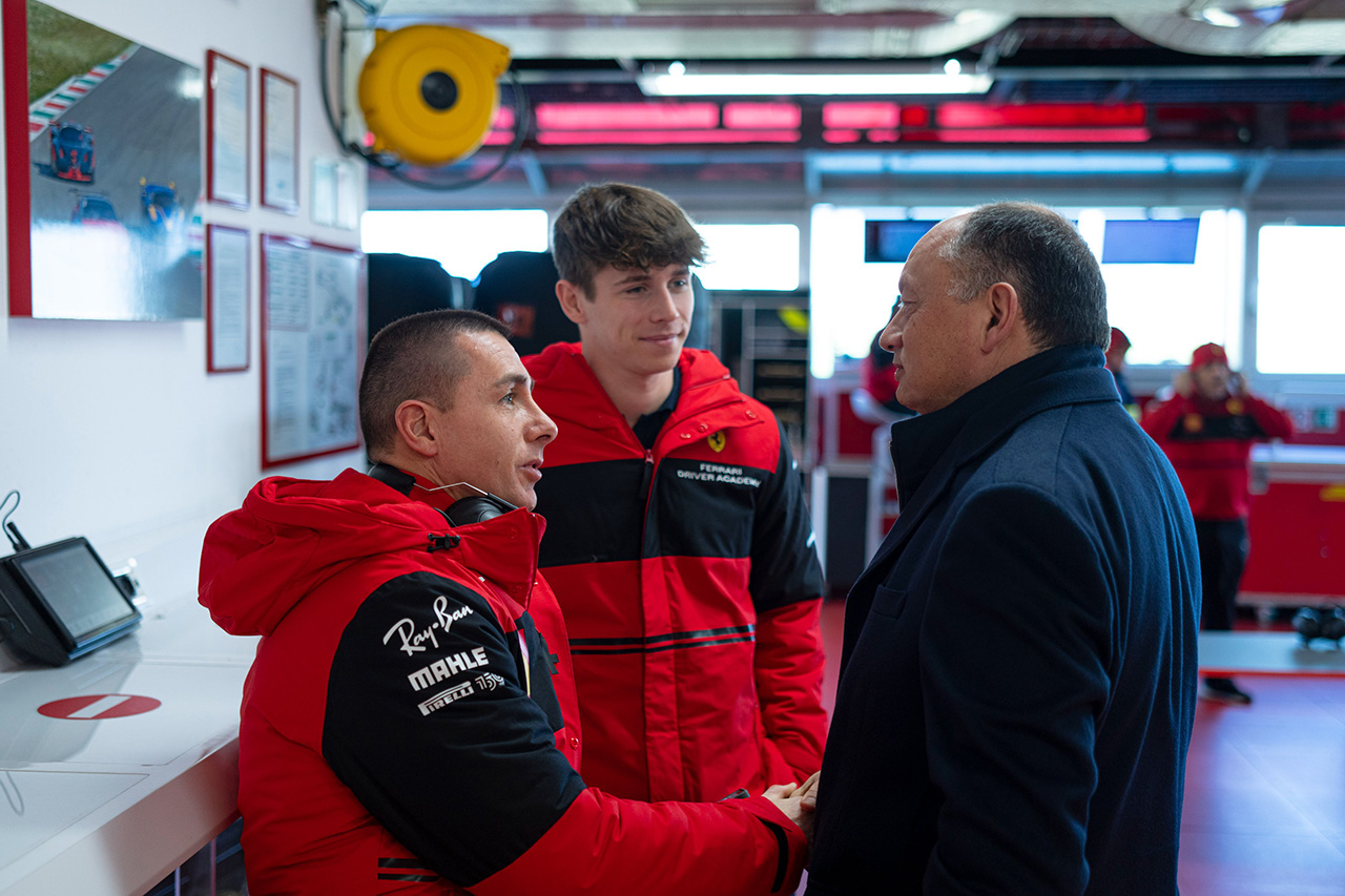 フレデリック・ヴァスール Scuderia Ferrari