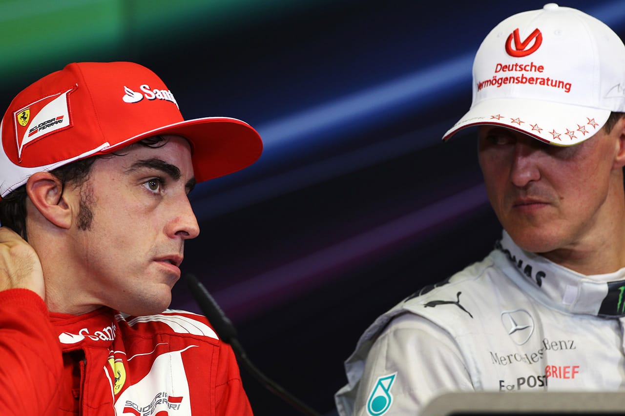 フェルナンド・アロンソ F1 ミハエル・シューマッハ