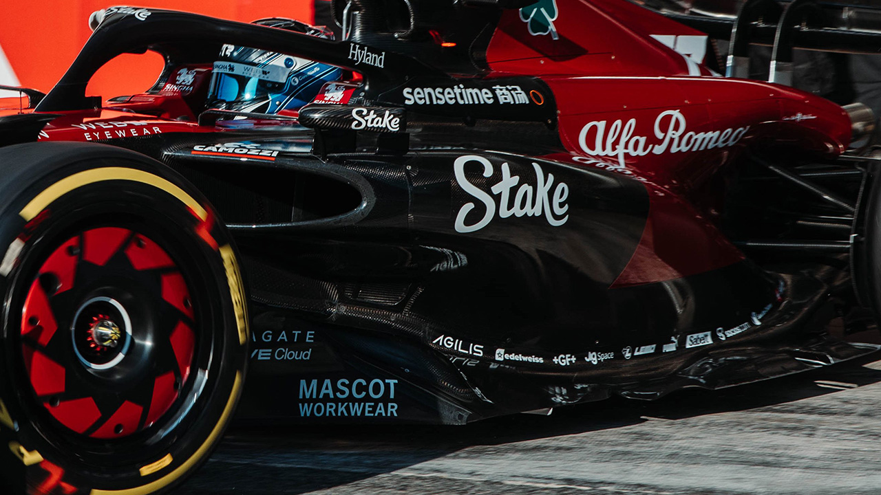 アルファロメオF1チーム C43 リアエンド