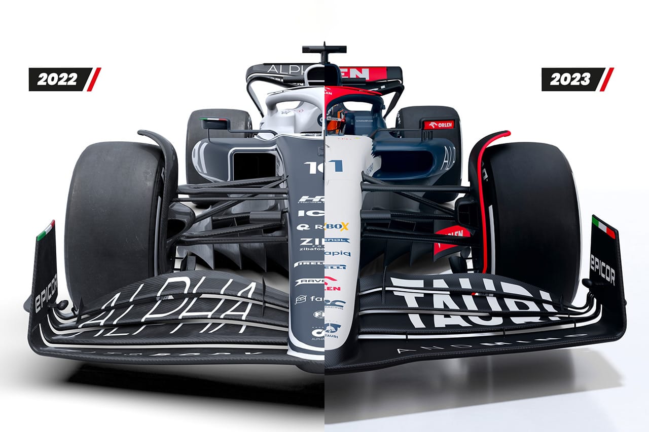 アルファタウリF1 AT04 フロントウイング
